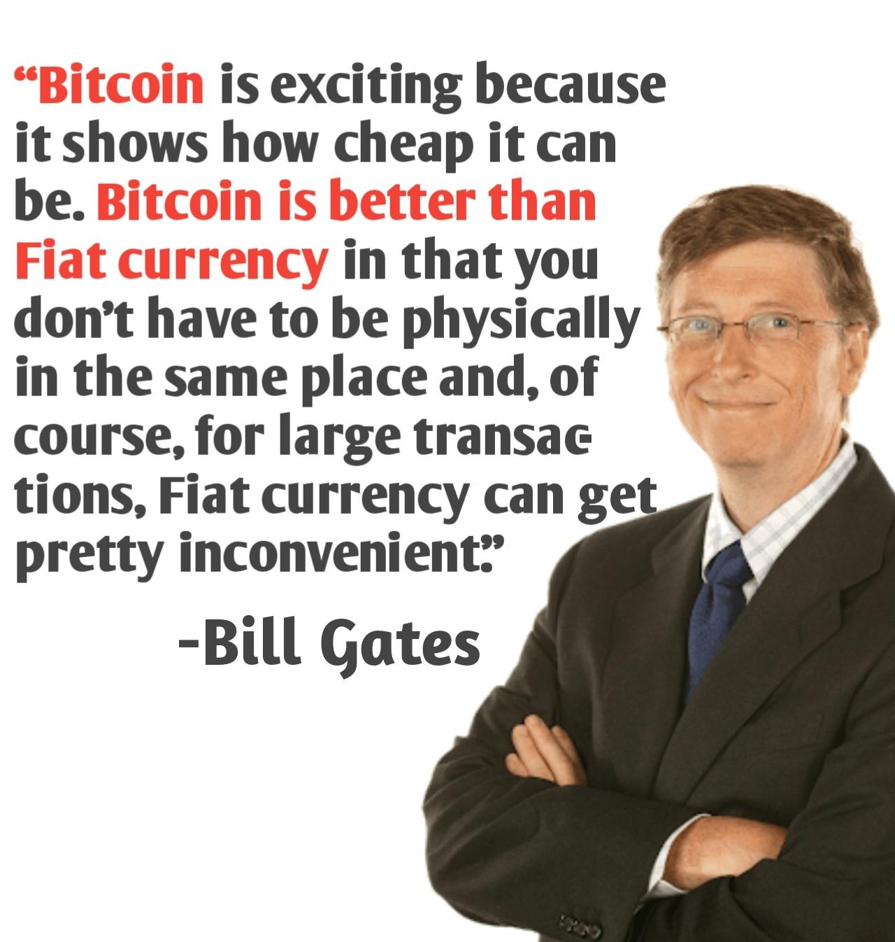 bill gates talking about cryptocurrency